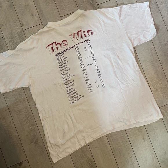 Vintage Bootleg The Who tour shirt - Picture 5 of 6